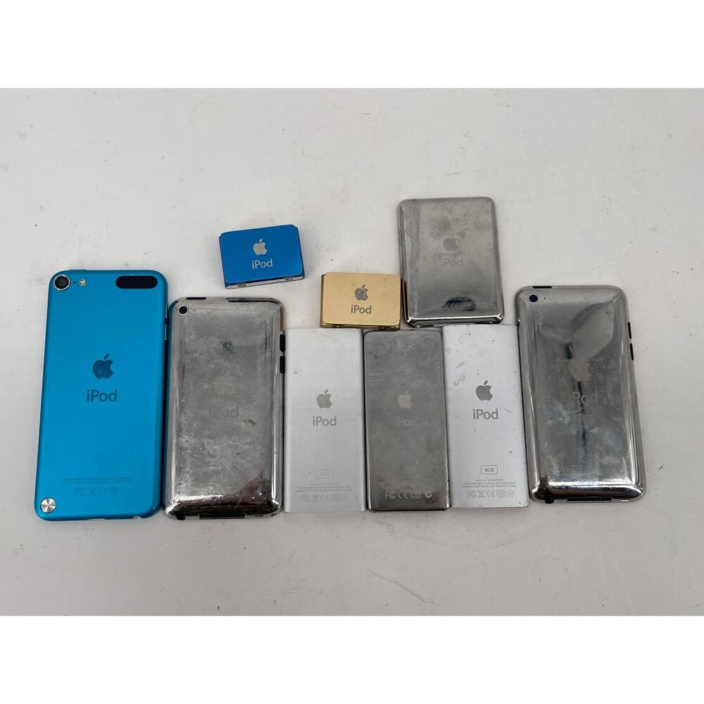 Apple iPod MIXED LOT of  9